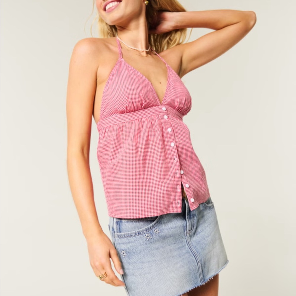 Hollister low rise denim skirt stars embroidered Y2K size 29” women’s 8